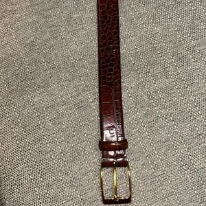 Martin Dingman alligator belt